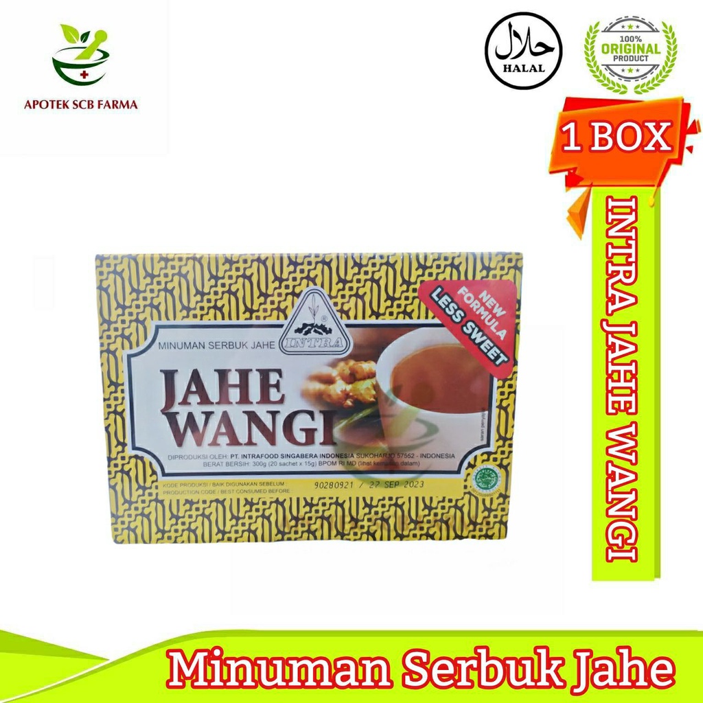 

Intra Jahe Wangi - Minuman Serbuk Jahe Instant