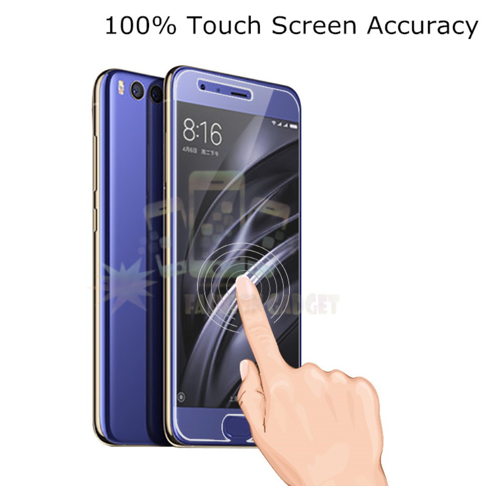 Tempered Glass Xiaomi Mi 6 / Anti Gores Kaca / Screen Protector Screen Guard Pelindung Layar - Clear