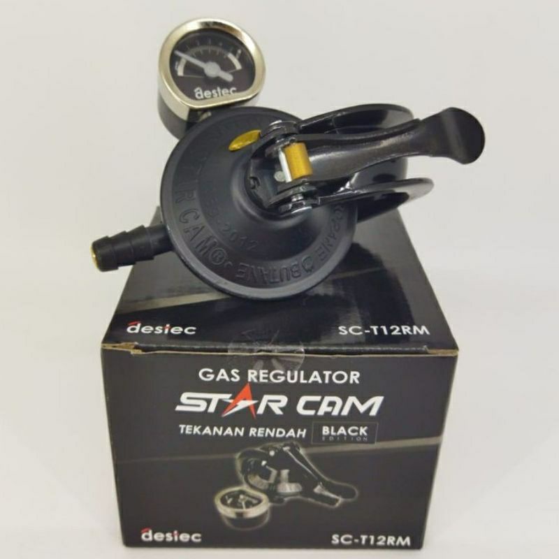 Regulator Gas LPG Starcam SC-23M 23 M /  Star Cam SC-T12RM / SC T 12 RM Meter Termurah Original