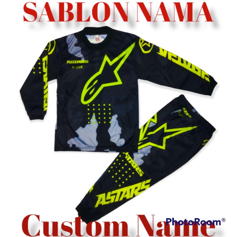 SETELAN BAJU MOTOR CROSS, SETELAN MOTOR BALAP, SETELAN JERSEY MOTOR TRAIL