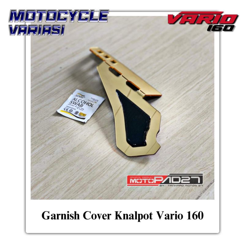 Garnish Cover Knalpot Vario 160 Click 160 Cover Kenalpot Vario 160