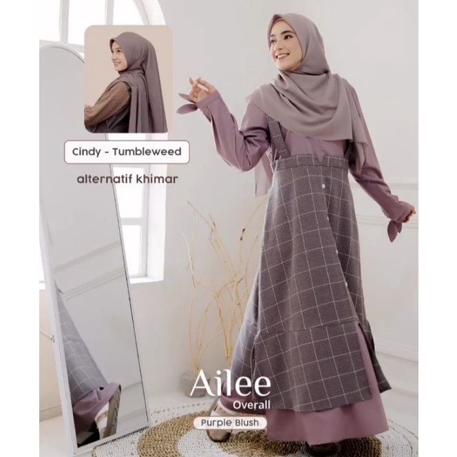 AILEE OVERALL /Purple Blush/ ORIGINAL JILBRAVE