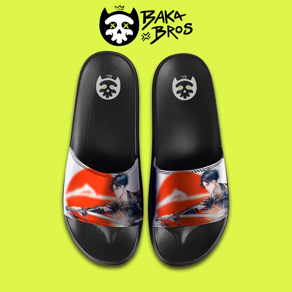 Bakabros Sandal Slide Phylon Anime Levi Ackerman
