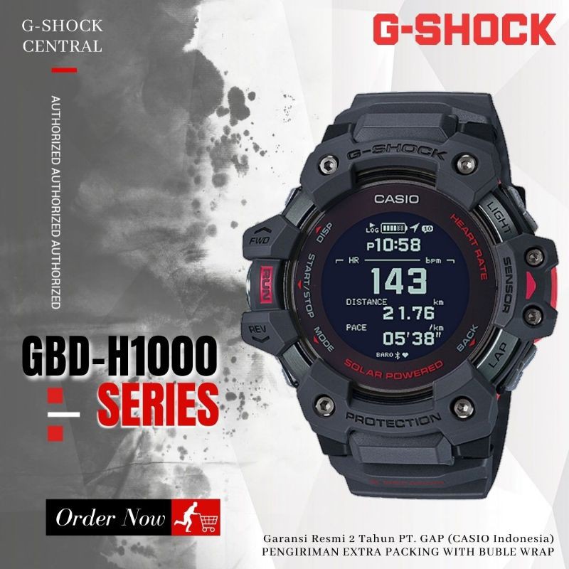 Jam Tangan Casio G-SHOCK GBD-H1000-8 / GBD H1000 8DR Original Garansi Resmi 2 Tahun