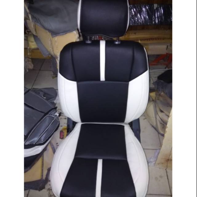 Sarung Jok Bahan Mbtech 2 baris Agya Ayla dll