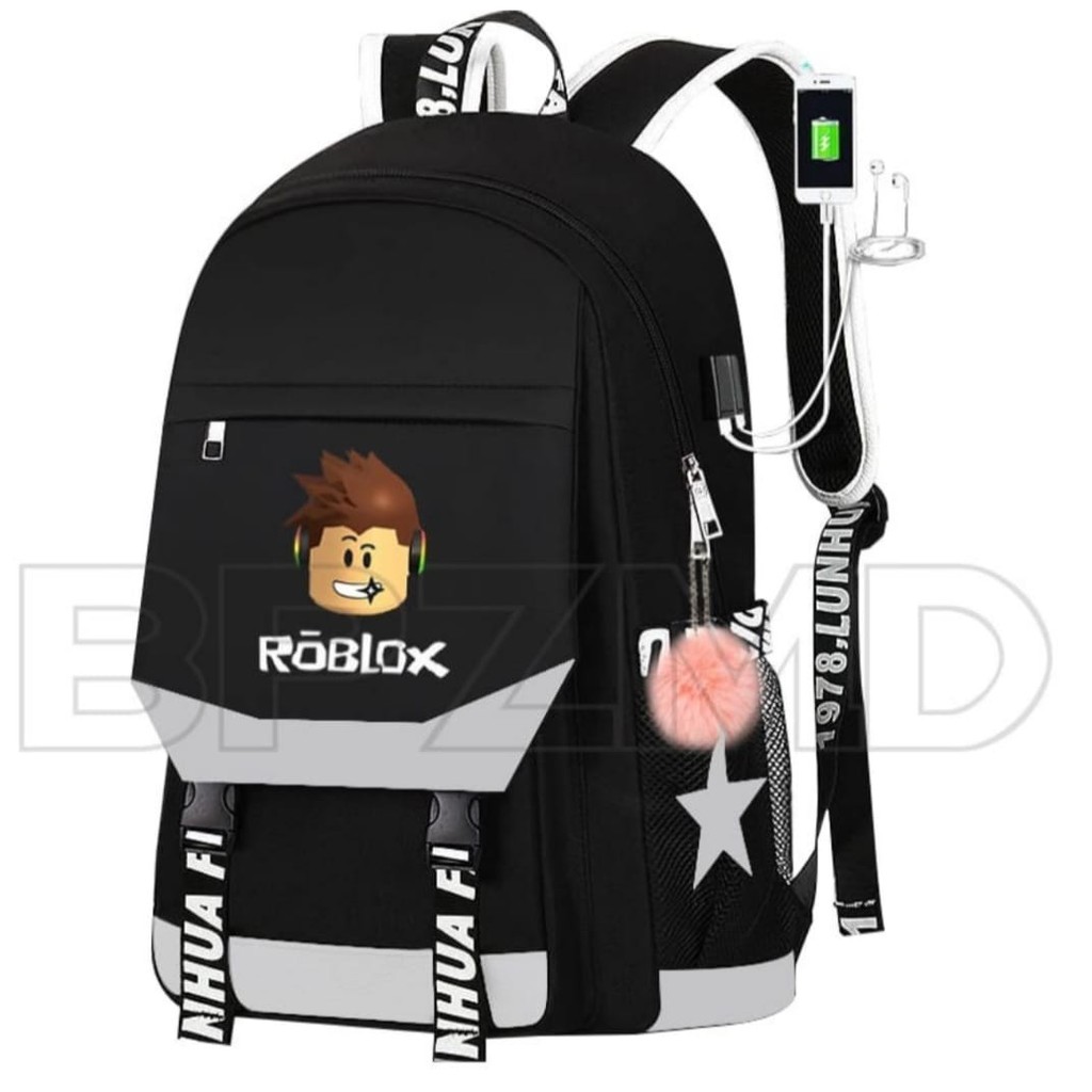 TAS RANSEL ANAK PEREMPUAN / LAKI-LAKI MOTIF ROBLOX NEW / TAS RANSEL ANAK / TAS RANSEL MURAH