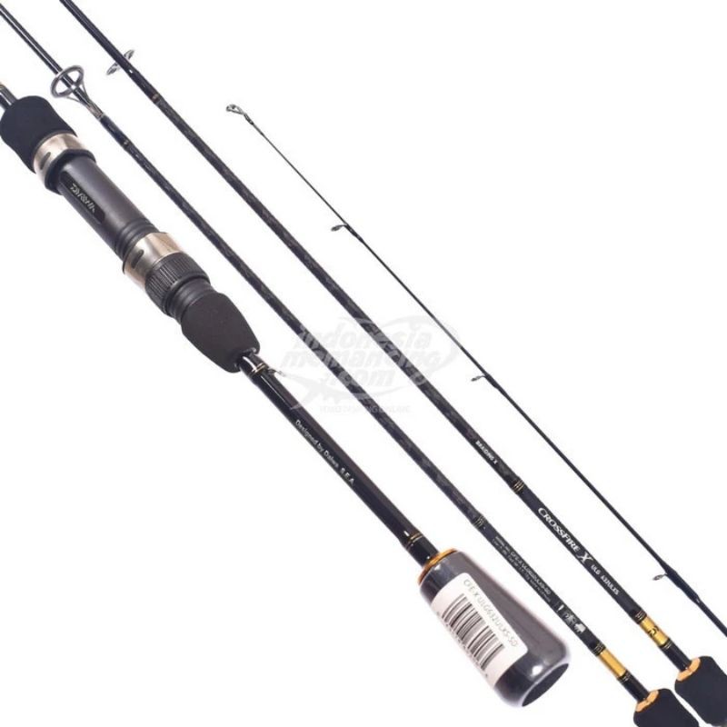 Joran Spinning DAIWA CROSSFIRE X 632ULXS 2-6lbs Rod Ultralight
