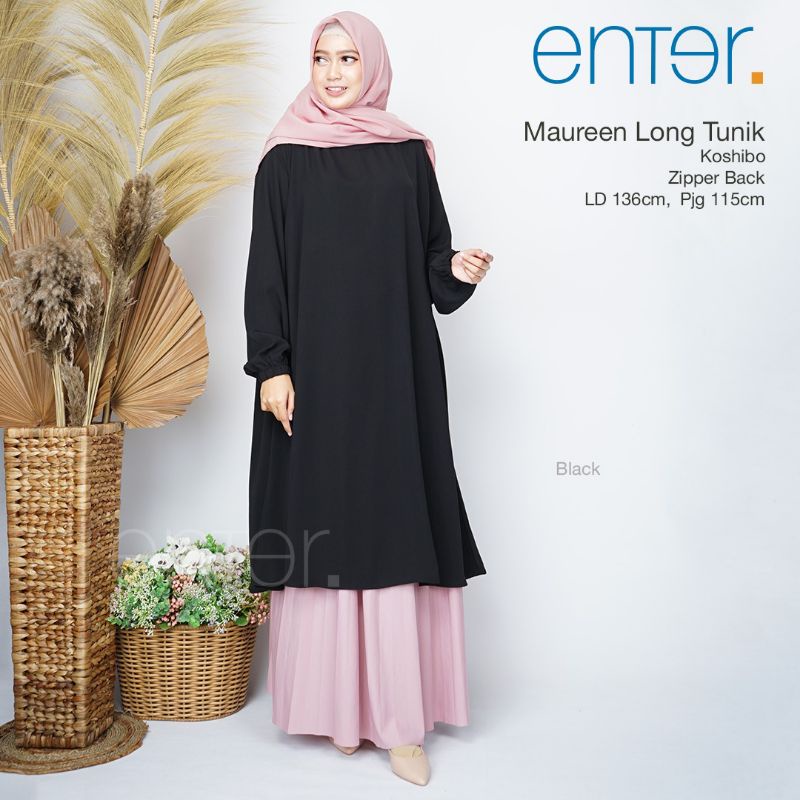 Tunik muslim jumbo ld 140 ori enter
