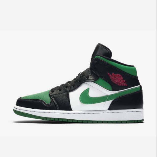 AIR JORDAN 1 MID PINE GREEN