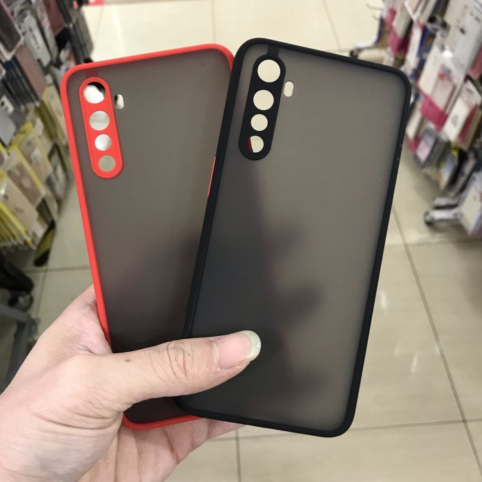 REALME XT PREMIUM BUMPER SMOKE CASE SOFT CASE