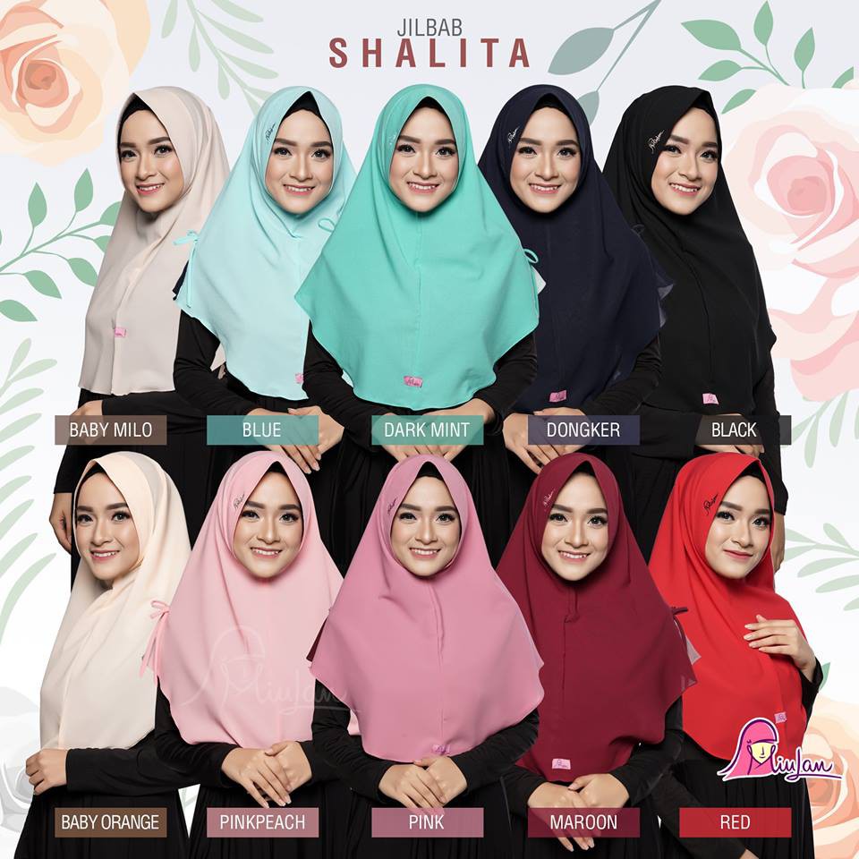 Jilbab SHALITA Miulan Shopee Indonesia