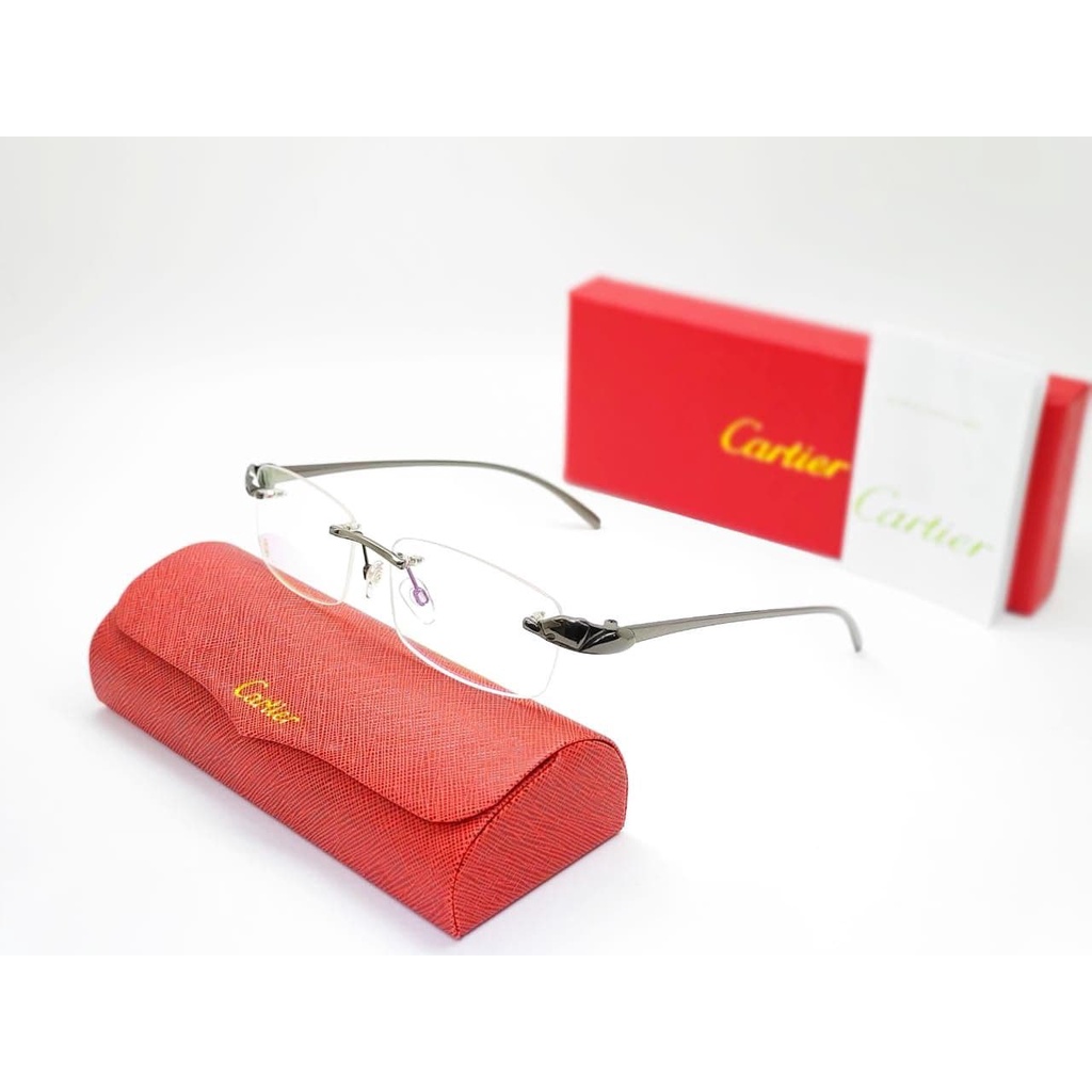 Kacamata Titanium Pure Frameless Bor Elegant 8200875 Phanter