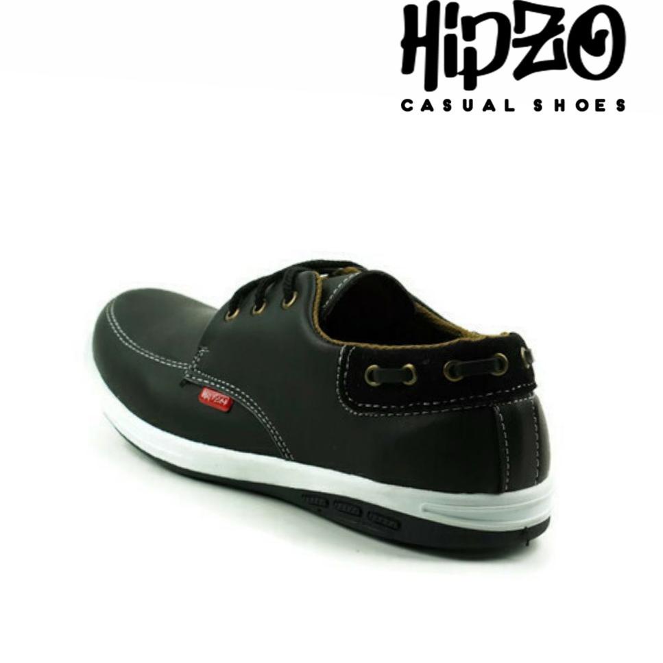Discount ||73g Sepatu Kantor Kerja Pria Premium HIPZO M 040 Sneakres Slip On Casual Outdoor Indoor Tanpa Tali Formal Pria