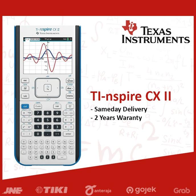 

Texas Instruments TI-Nspire CX II Graphing Calculator