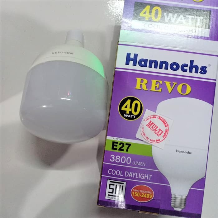 Hannochs revo 40w hannochs 40 watt hannochs led kapsul Jumbo 40watt hannochs revo led bulb jumbo