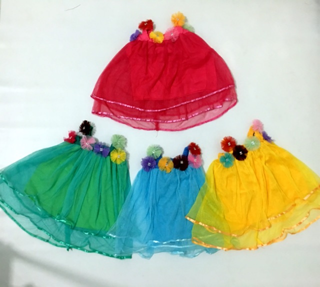 Dress tutu tille anak perempuan. Rok tutu bunga