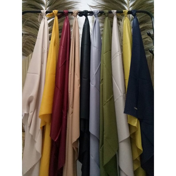 Jilbab Segiempat Polos Hijab Segiempat Azara Nur Sinar Glitter 110 x 110 cm