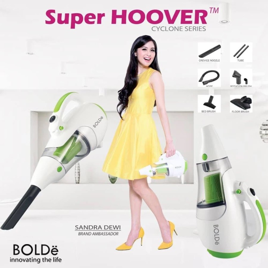 BOLDe Super Hoover Cyclone / Vacum Cleaner - Hijau