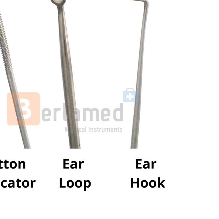 ⅎ MARWA Cerument Set of 3 / Cerumen Set / Serumen Set THT - Sendok Serumen , Kait Serumen , Pelilit 