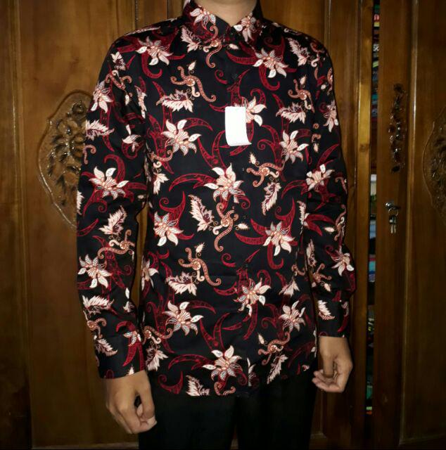 Kemeja Batik Pria Slimfit Modern Batik Mewah Slim Fit Lbdchs1l1