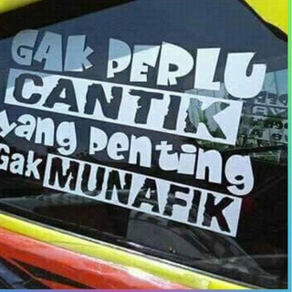 Terbaru Stiker  Kaca Mobil Truck Catting Sticker 