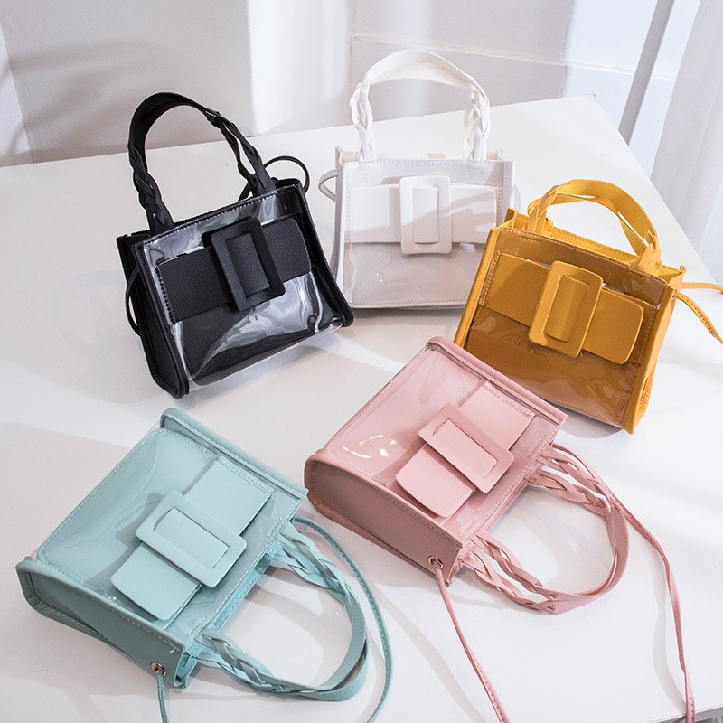 TW2108 Tas Selempang Fashion Wanita / Sling Bag Import / Tas PVC / Tas Mini Cantik Original