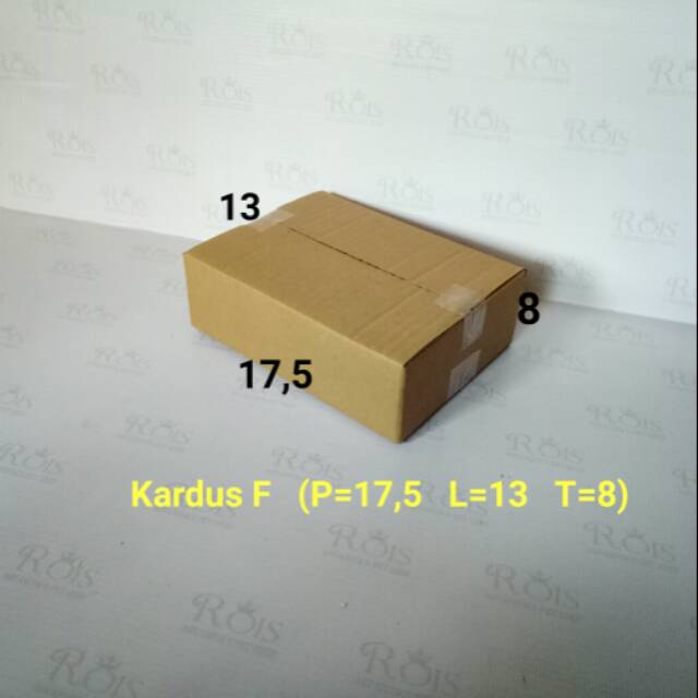 

40 pcs kardus kecil F / kardus packing / kardus ukuran 17,5x13x8cm