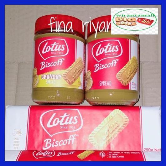 

23Qwe2- Selai Lotus Biscoff Crunchy Spread 380Gram - Biscuits 250G 9Yk9Kji-