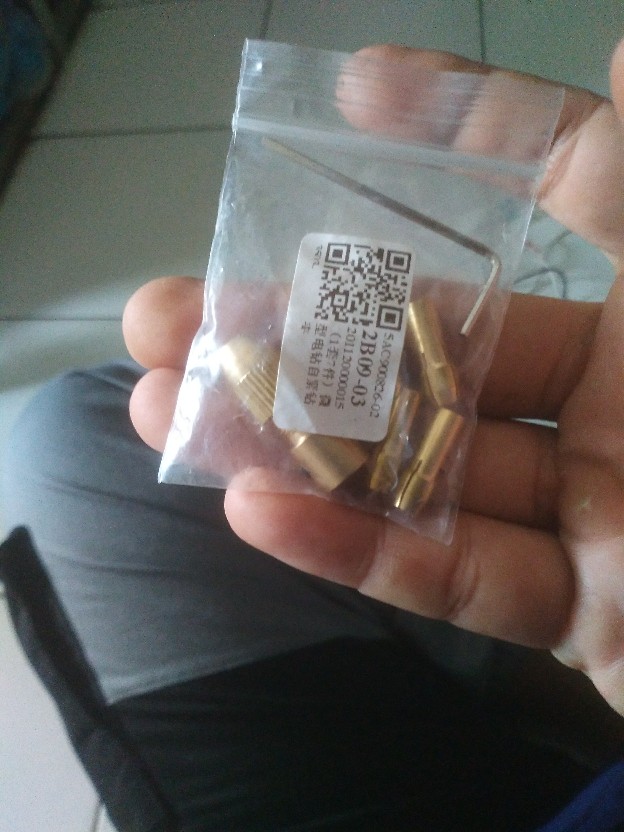 Set As 2mm Kepala Mini Drill Collet 5 Ukuran Mini Chuck Grinder 2 Mm