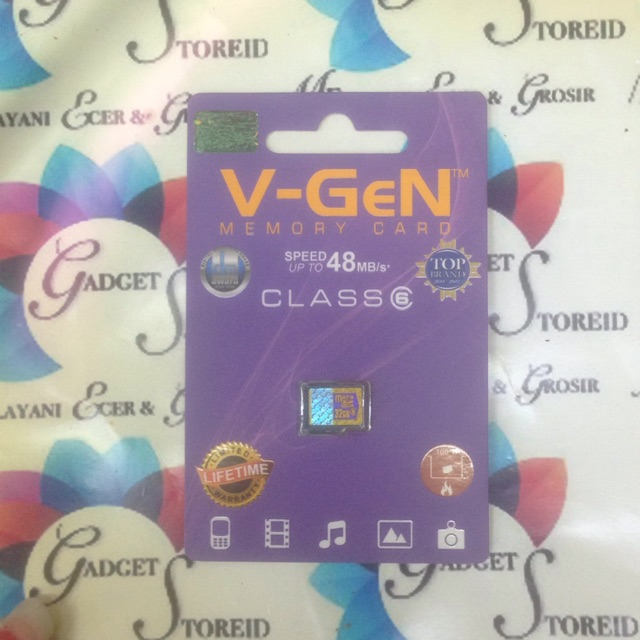 Memory vgen 32GB memori Micro SD Card vgen 32GB Original 100% garansi life Time