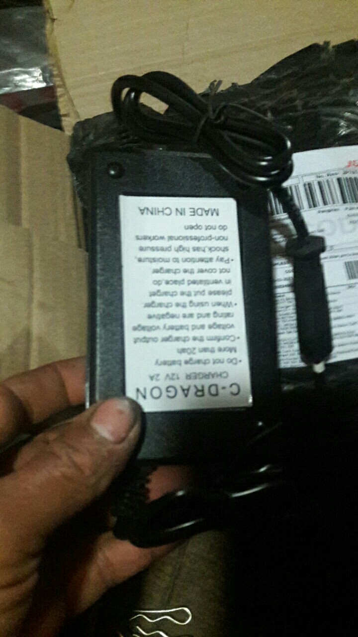 Baterai Changer Cas Pompa Semprot Hama Disinfektan12 V Cba Elektrik