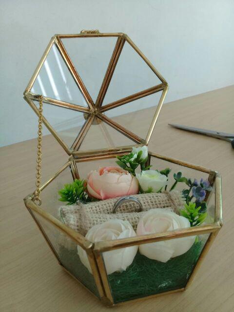 Ring Glass Bearer 07 / Tempat Cincin / Ring Box