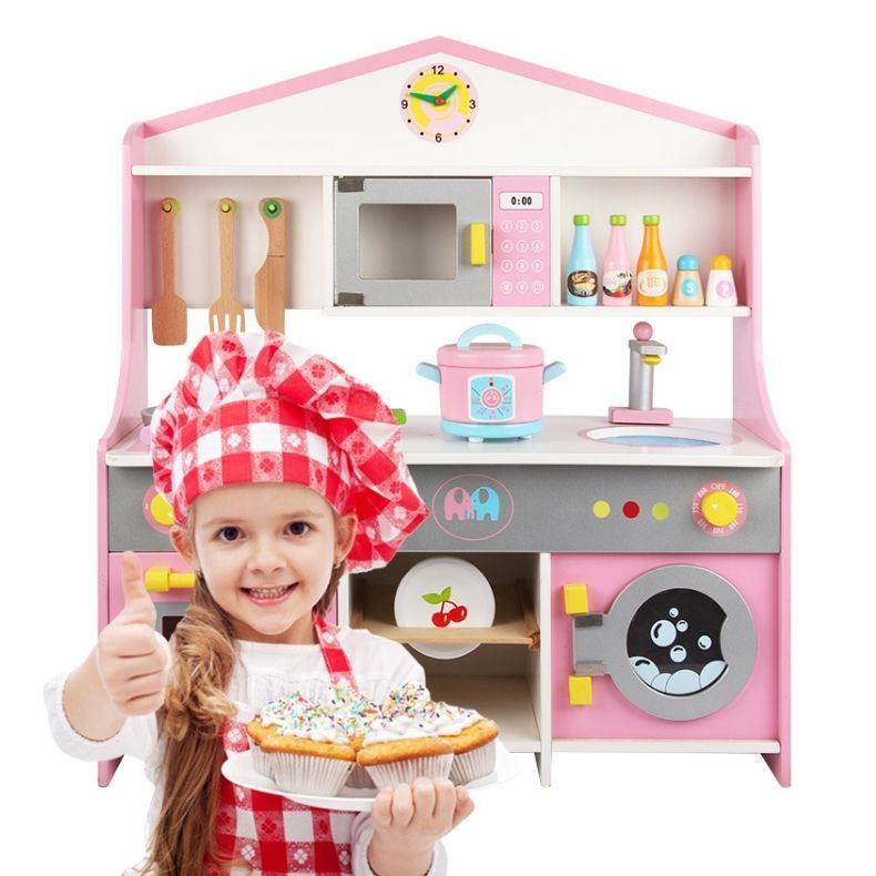 Jual Mainan Anak Dapur Kayu Masak Kado Ulang Tahun Japanese Kitchen Set