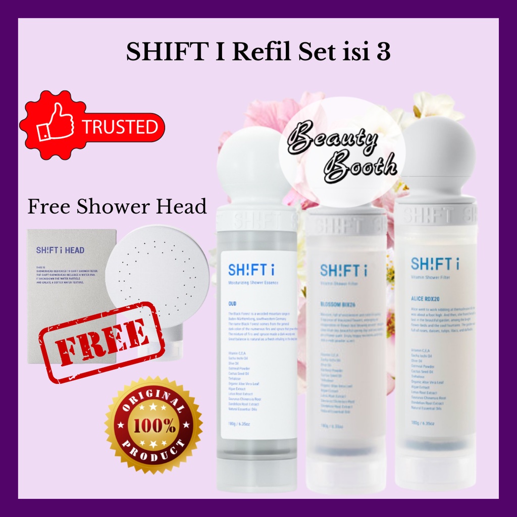 SHIFT I Refill 3Pcs (Alice + Oud + Picnic |  Alice + Oud + Heart Signal |  Alice + Oud + Blossom)