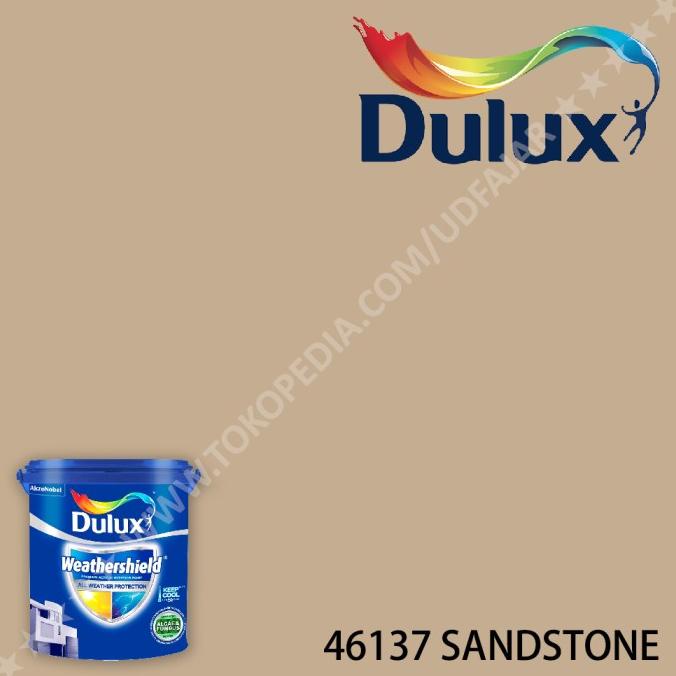 Dulux Weathershield 46137 Sandstone - 2,5lt - Cat Tembok Eksterior