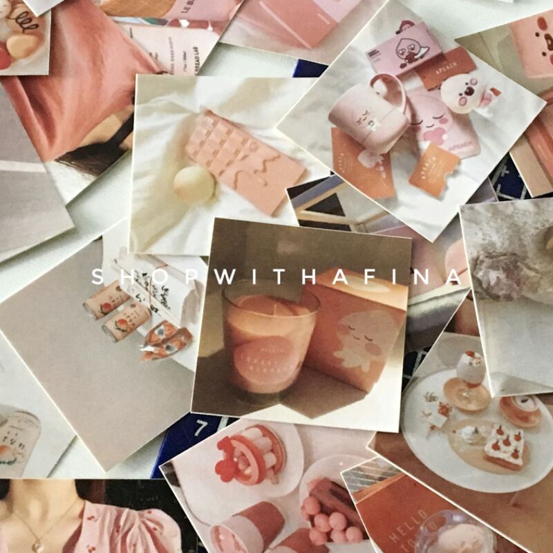 

Sticker Aesthetic | 40 pcs Korean Peach Aesthetic | SHOPWITHAFINA