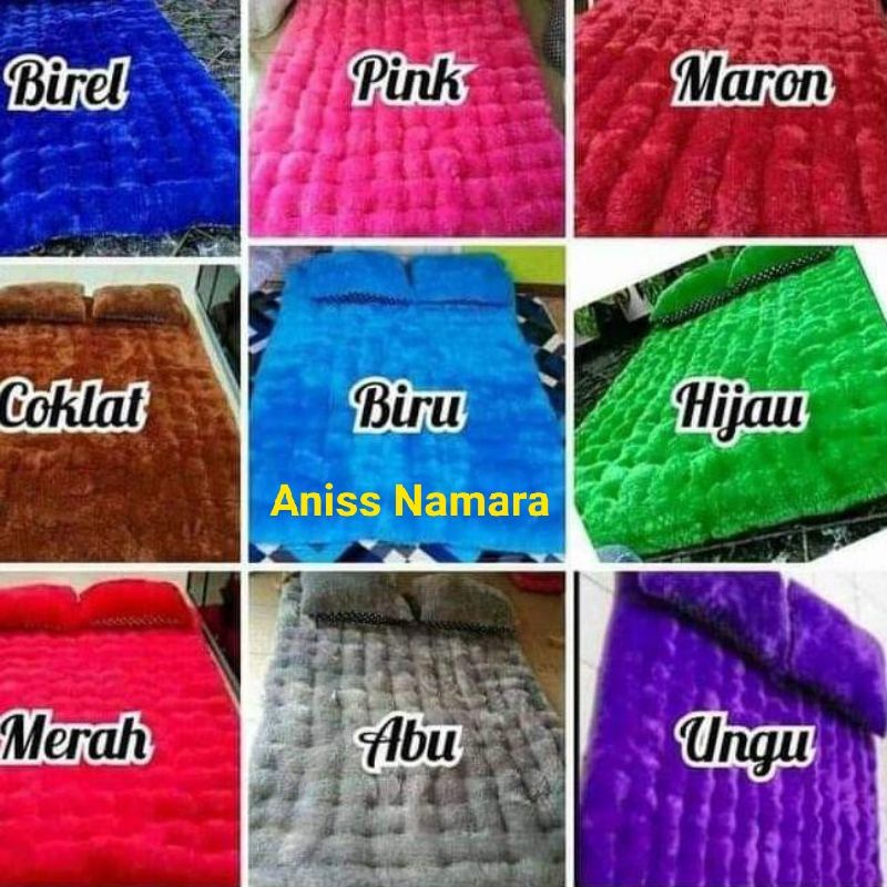 kasur gender bonus 2 bantal, kasur lantai kasur santai, kasur bulu, produk Purbalingga Jawa tengah
