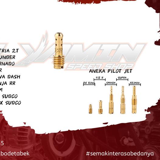 ➣ Pilot jet KTC FIZR - 12.5 ➦