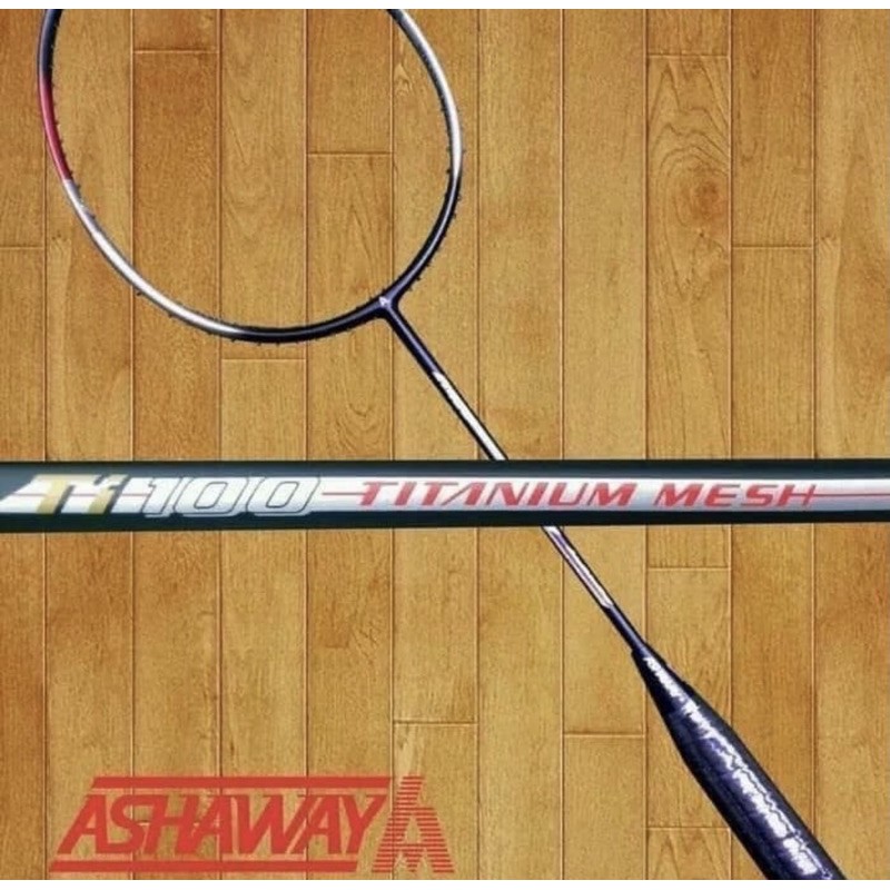 Raket Badminton Ashaway Ti 100 Titanium Mesh