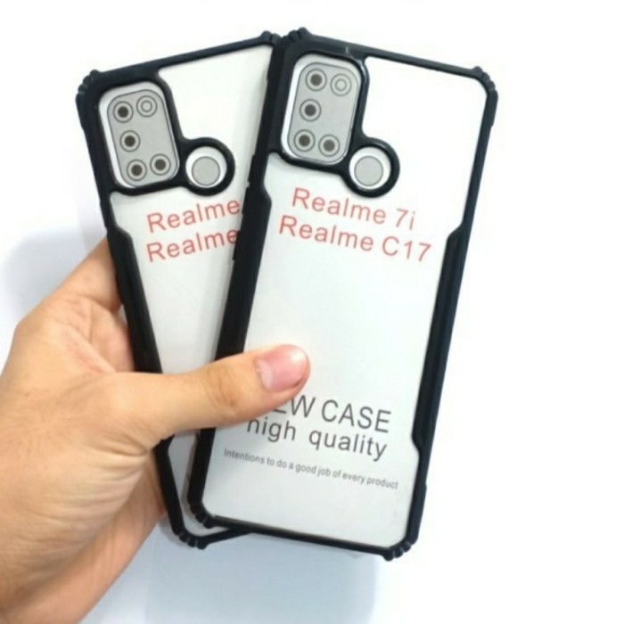 0RI Case Sillikon Airbag Shockproof Realme 7i Fuze Case Spigen Bening PA
