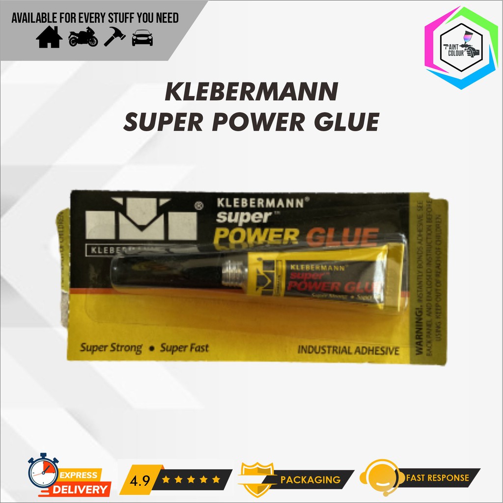 Lem Super / Lem Serbaguna / Super Power Glue Klebermann