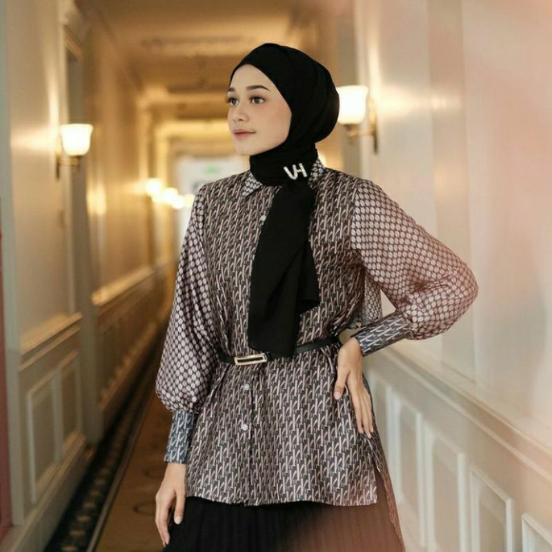 Mono Shirt Vanilla Hijab