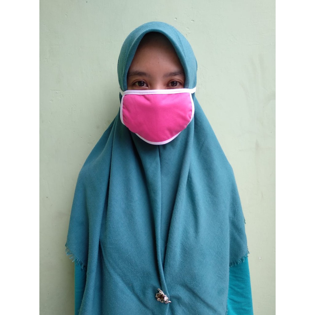 Masker Hijab Kain TC