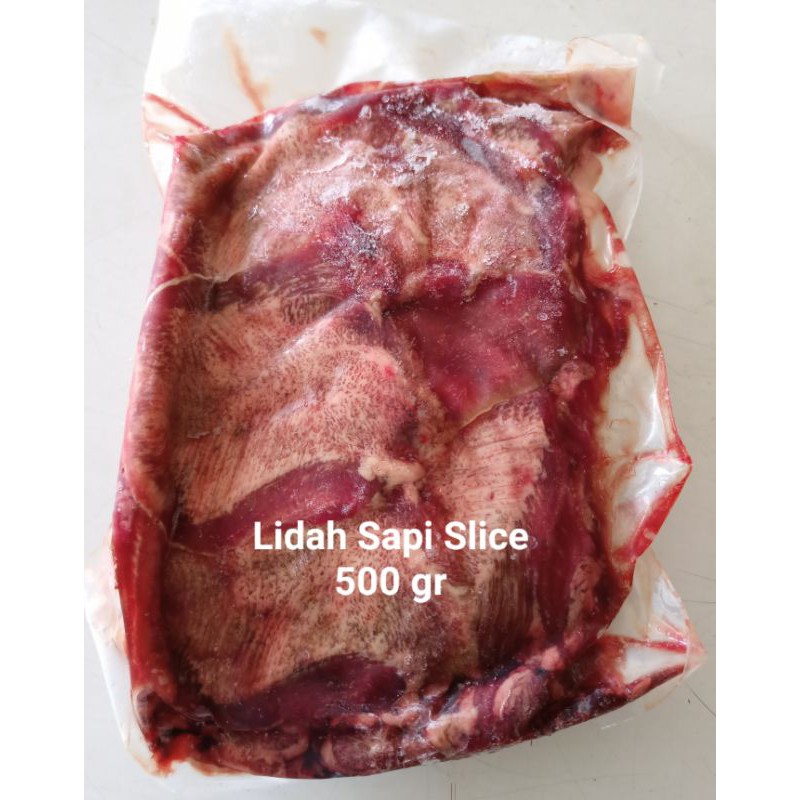 

Lidah Sapi Slice 500 gr