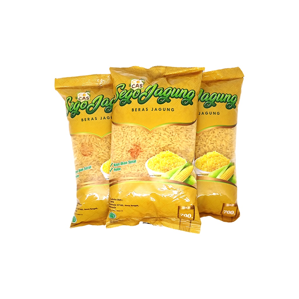 Beras Jagung 700gr Sego Jagung Alami Sehat Original