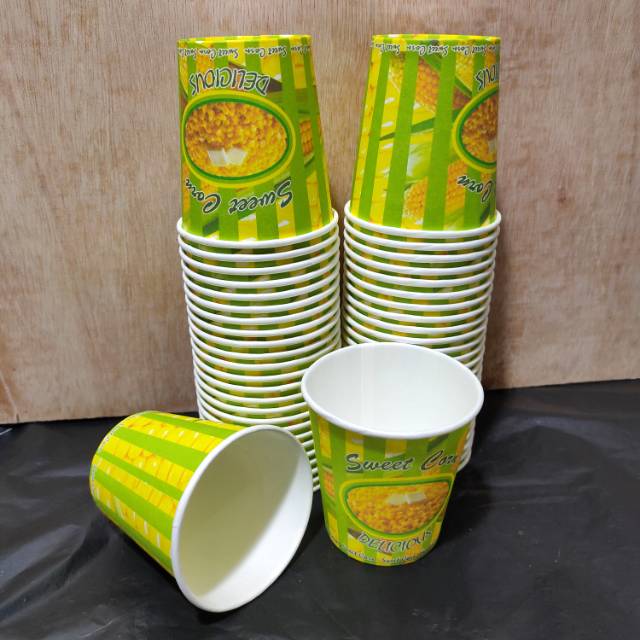 Paper cup 7 oz | gelas kertas | gelas jagung |gelas kopi |papercup coffee