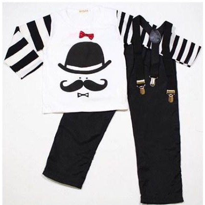 Overall Stripe Charlie