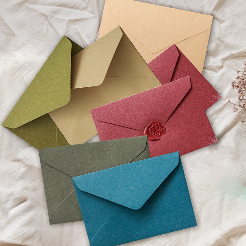 Creative Retro Solid Color Envelope Simple