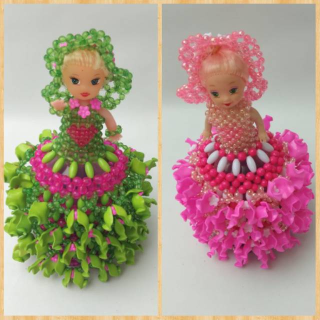 Tempat Tusuk Gigi Hias Mote Manik Manik Melamin