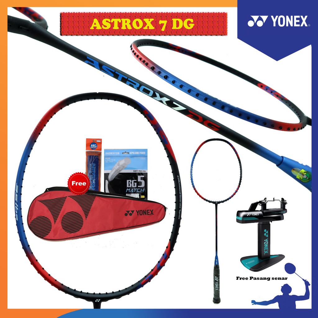 YONEX ASTROX 7 DG RAKET BADMINTON ORIGINAL